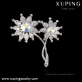 00048-xuping moda prata esterlina cor cristais de Swarovski, bom broche para convites de casamento